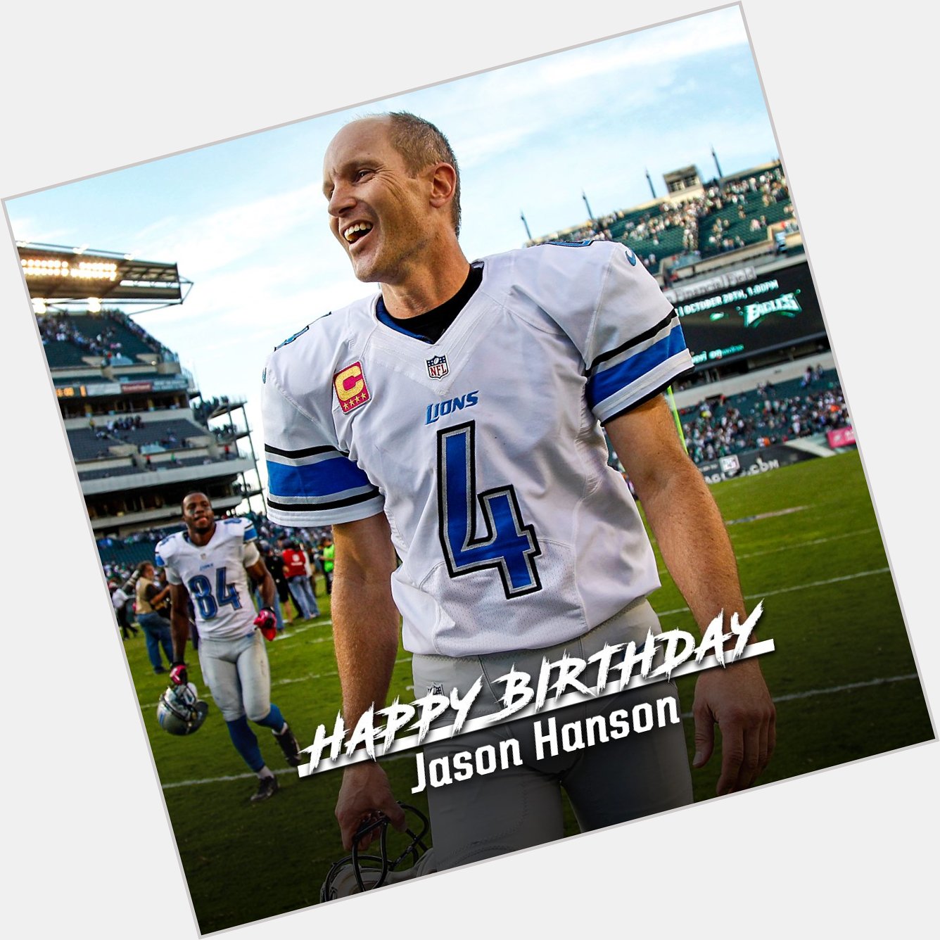 Wishing a happy birthday to legend, Jason Hanson! | 