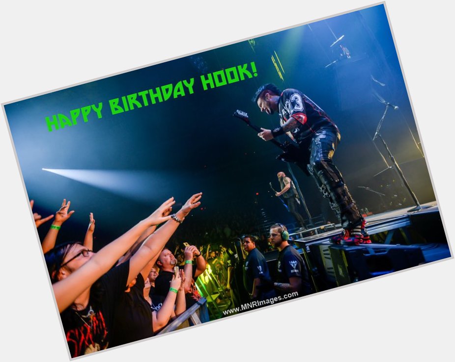 Happy Birthday to Jason Hook of  