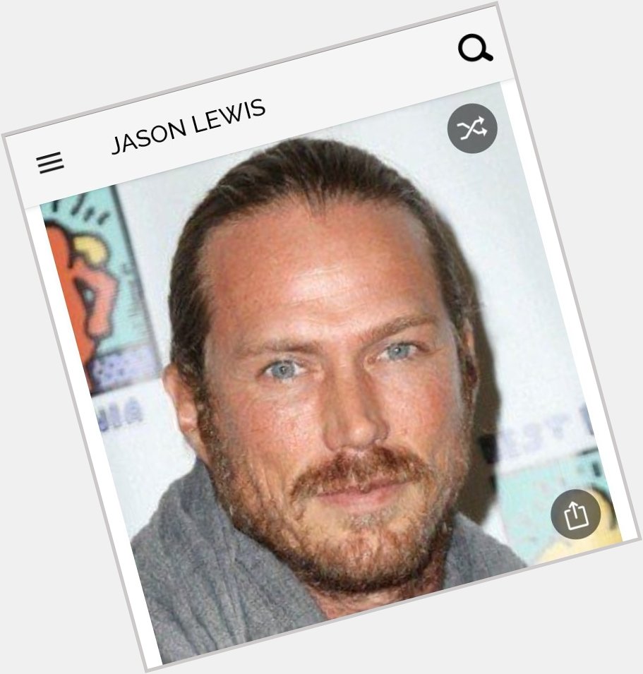 Happy birthday to this great actor.  Happy birthday to Jason Lewis 