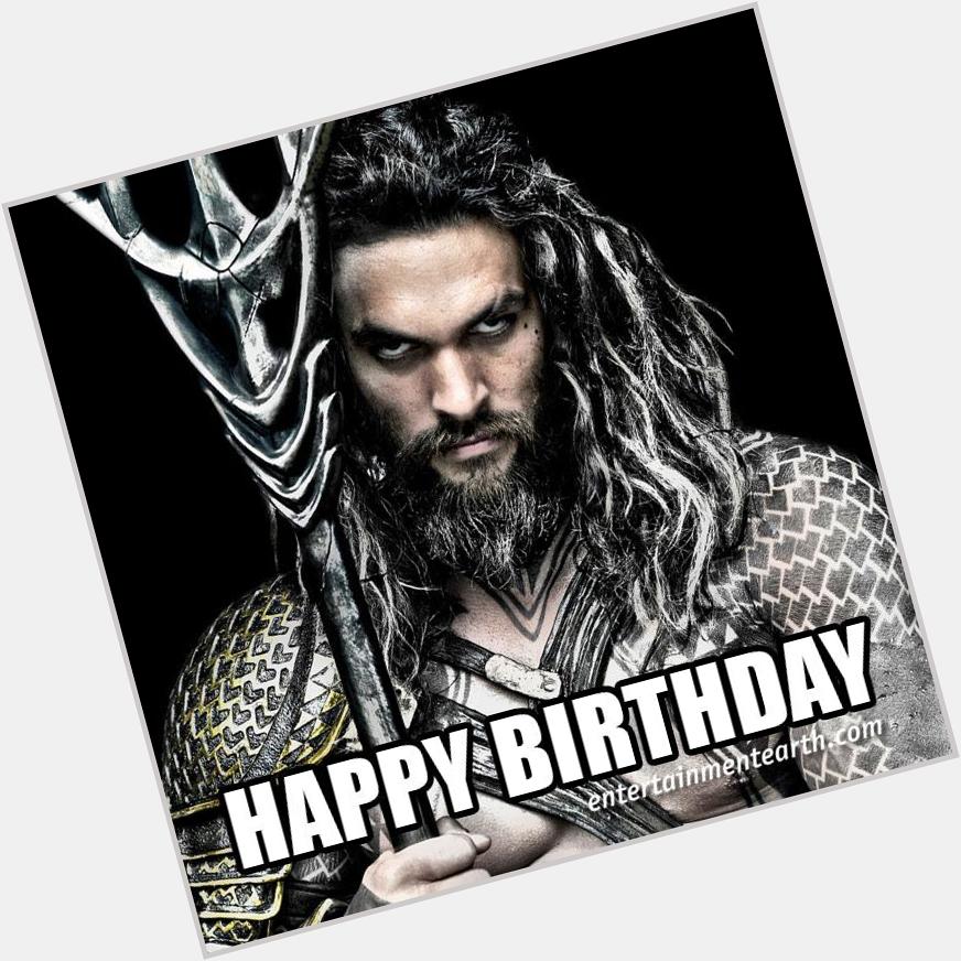 Happy 36th Birthday to Jason Momoa (  Check out Collectibles:  = 