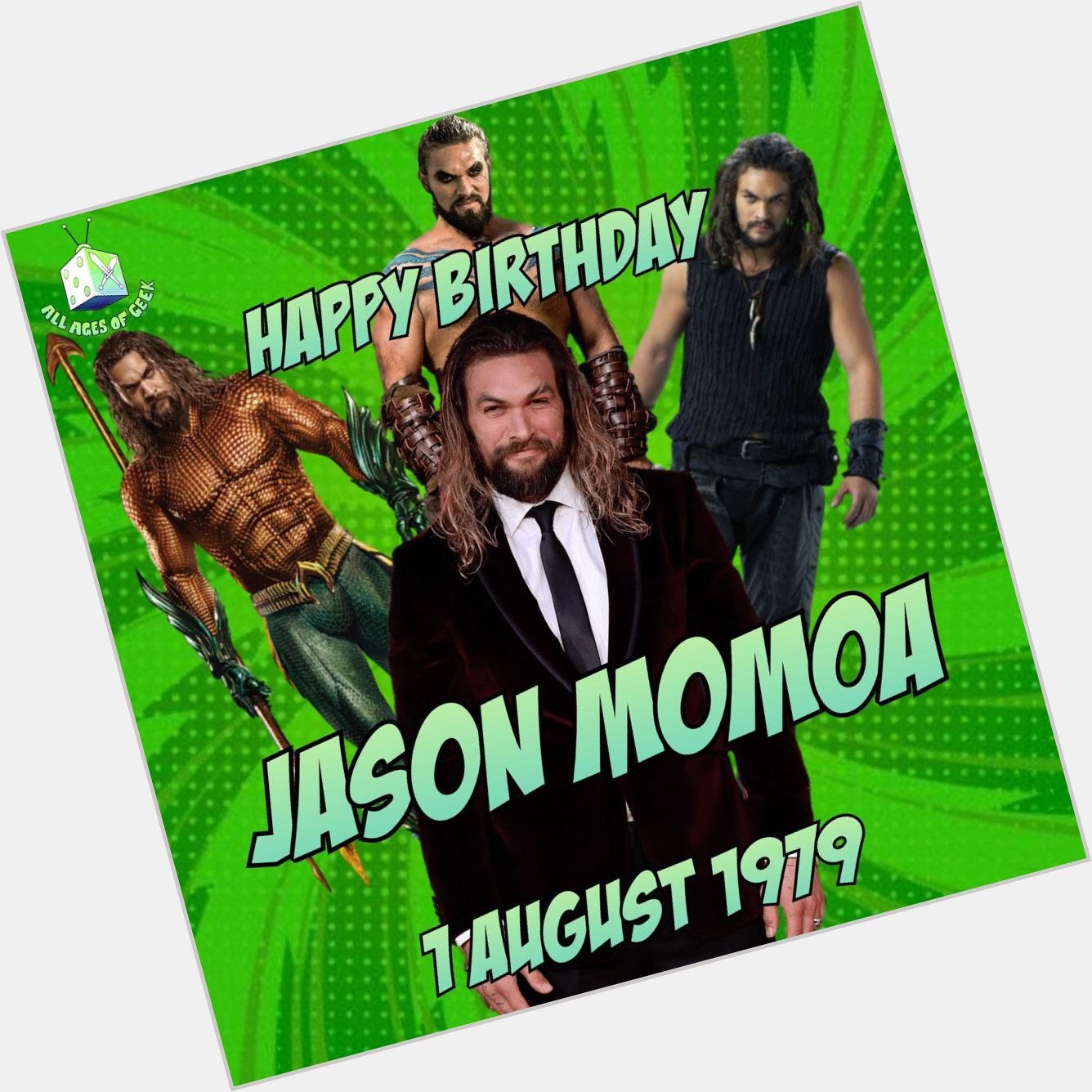 From the Stargate Universe to Game of Thrones and now the DCEU. Jason Momoa is one awesome dude. Happy Birthday! 
