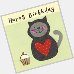 Happy Birthday Have a purrfect day. 