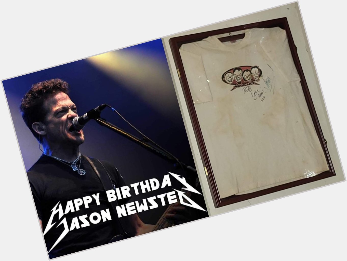 Happy 60th Birthday, Jason Newsted. 