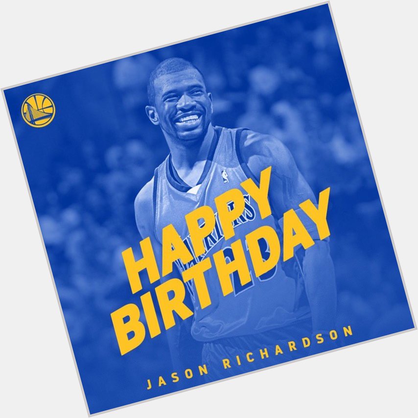 Help us wish Jason Richardson a very happy birthday 