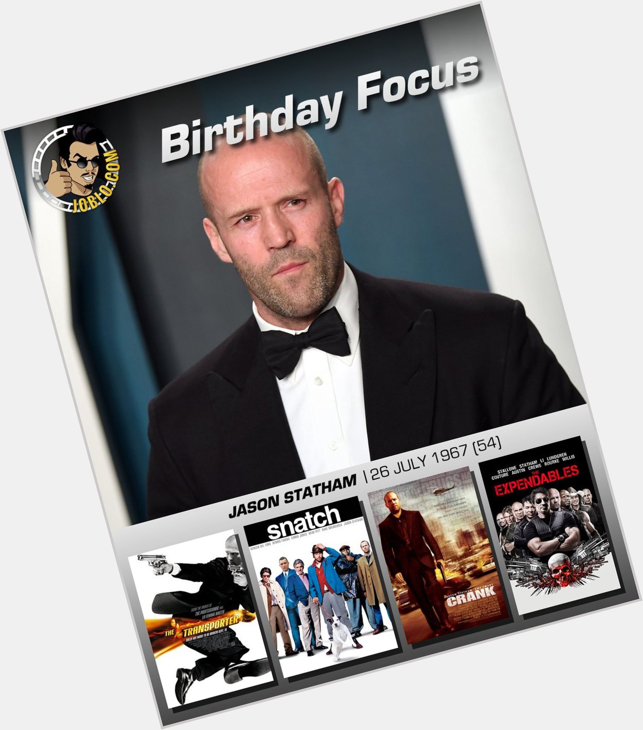 Wishing Jason Statham a very happy 54th birthday! 