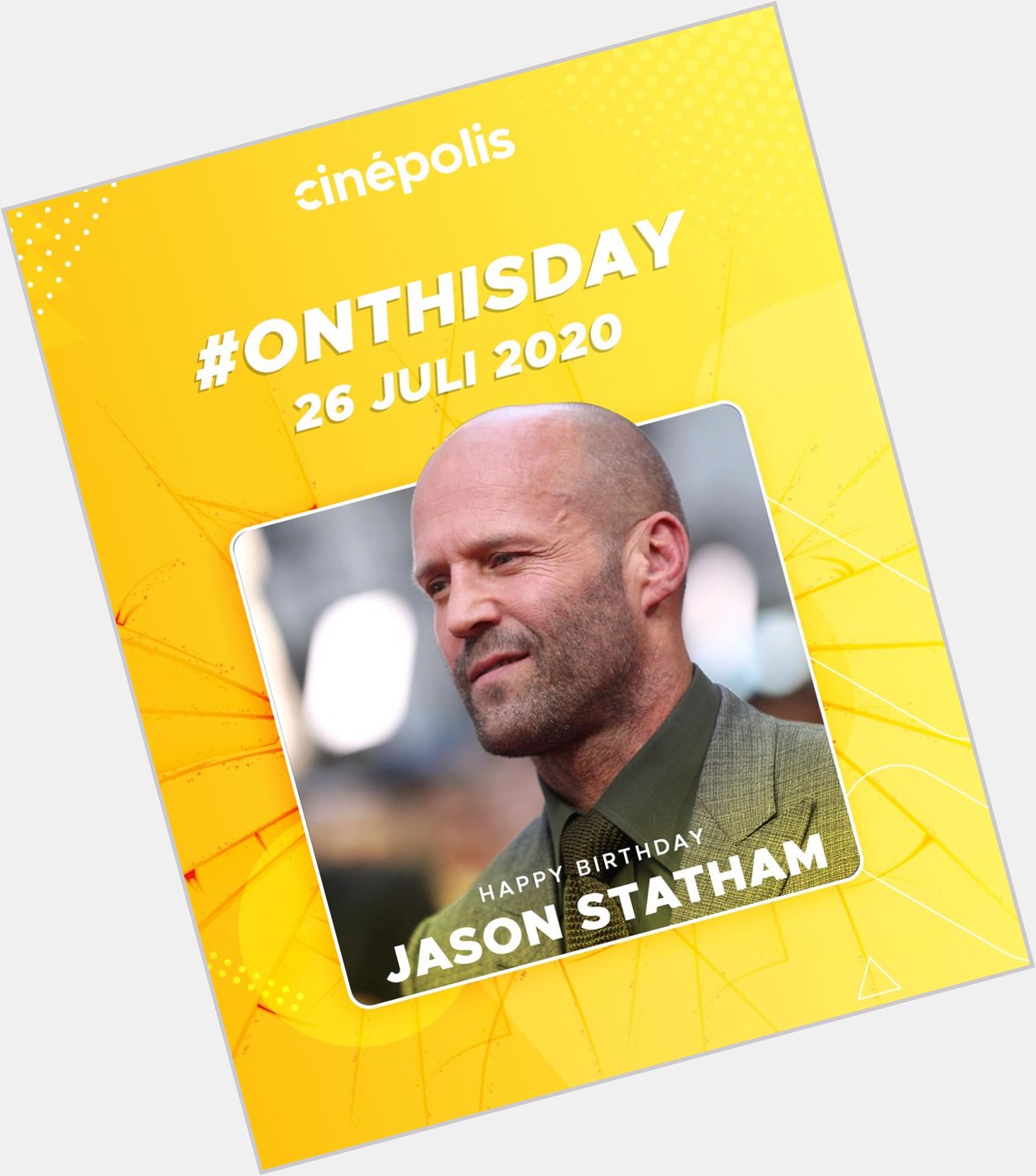 Happy birthday, Jason Statham!  Yang mana nih filmnya  favoritmu? 