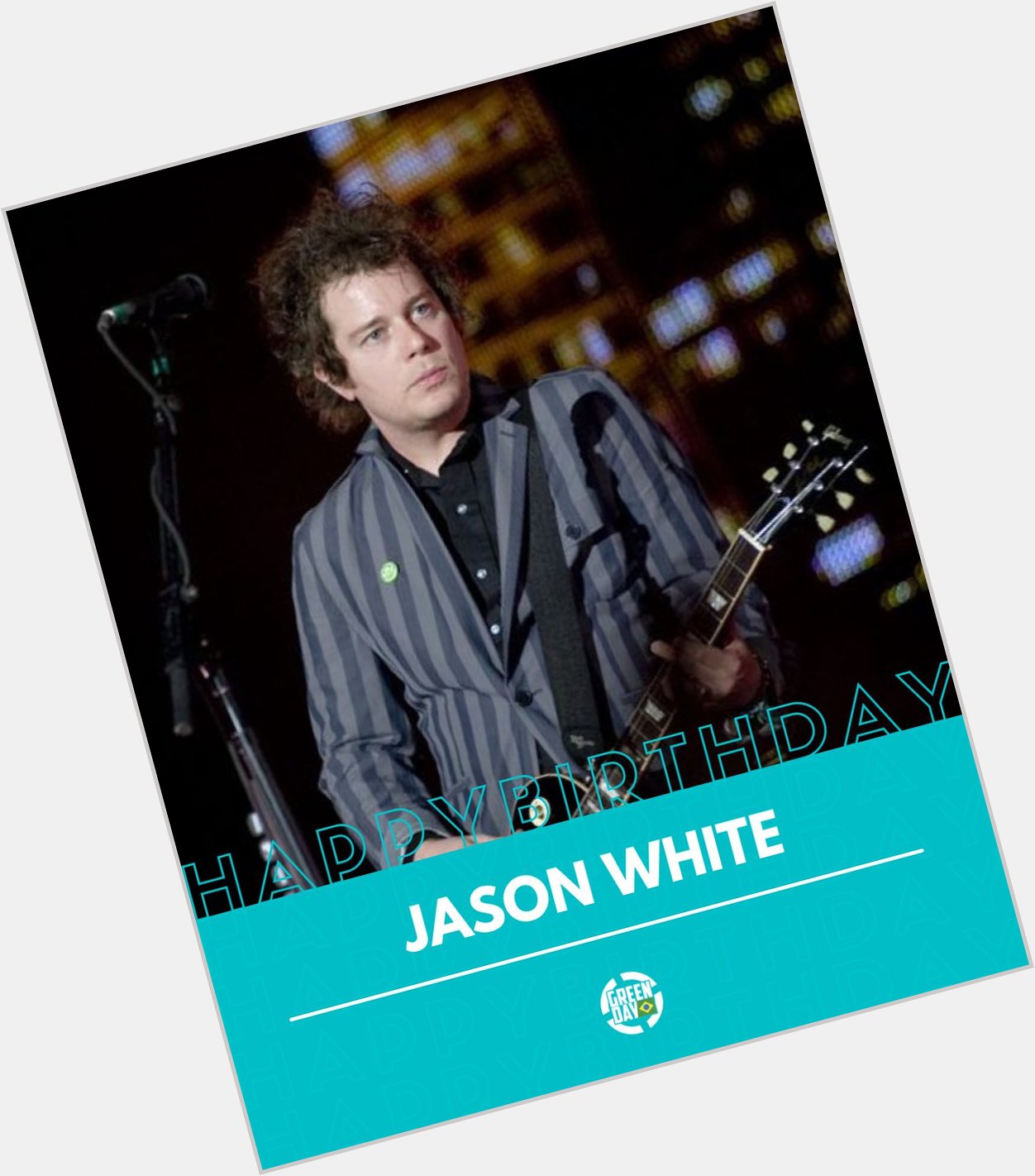 Hoje é aniversário do Jason White! O guitarrista de apoio do completa 49 anos.

Happy birthday, Mr. White! 