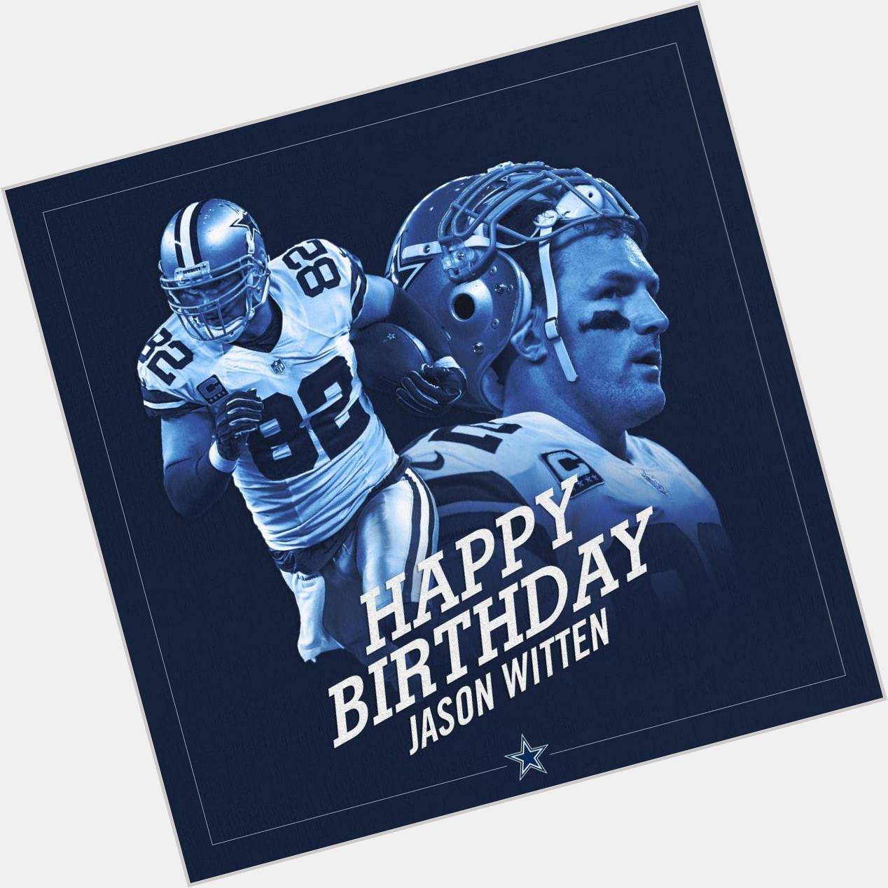  join us in wishing Jason Witten a happy birthday!  