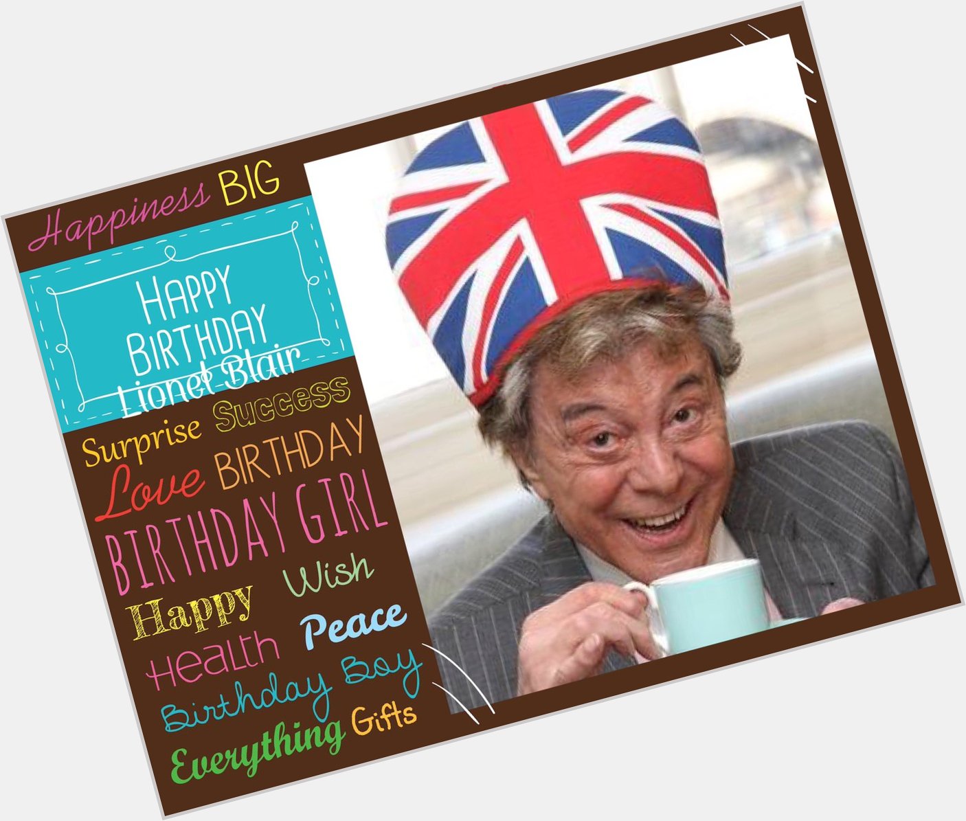 Happy Birthday Lionel Blair, Dan Hawkins, Denise Coffey, Will Carling, Jasper Conran & Sarah Douglas    