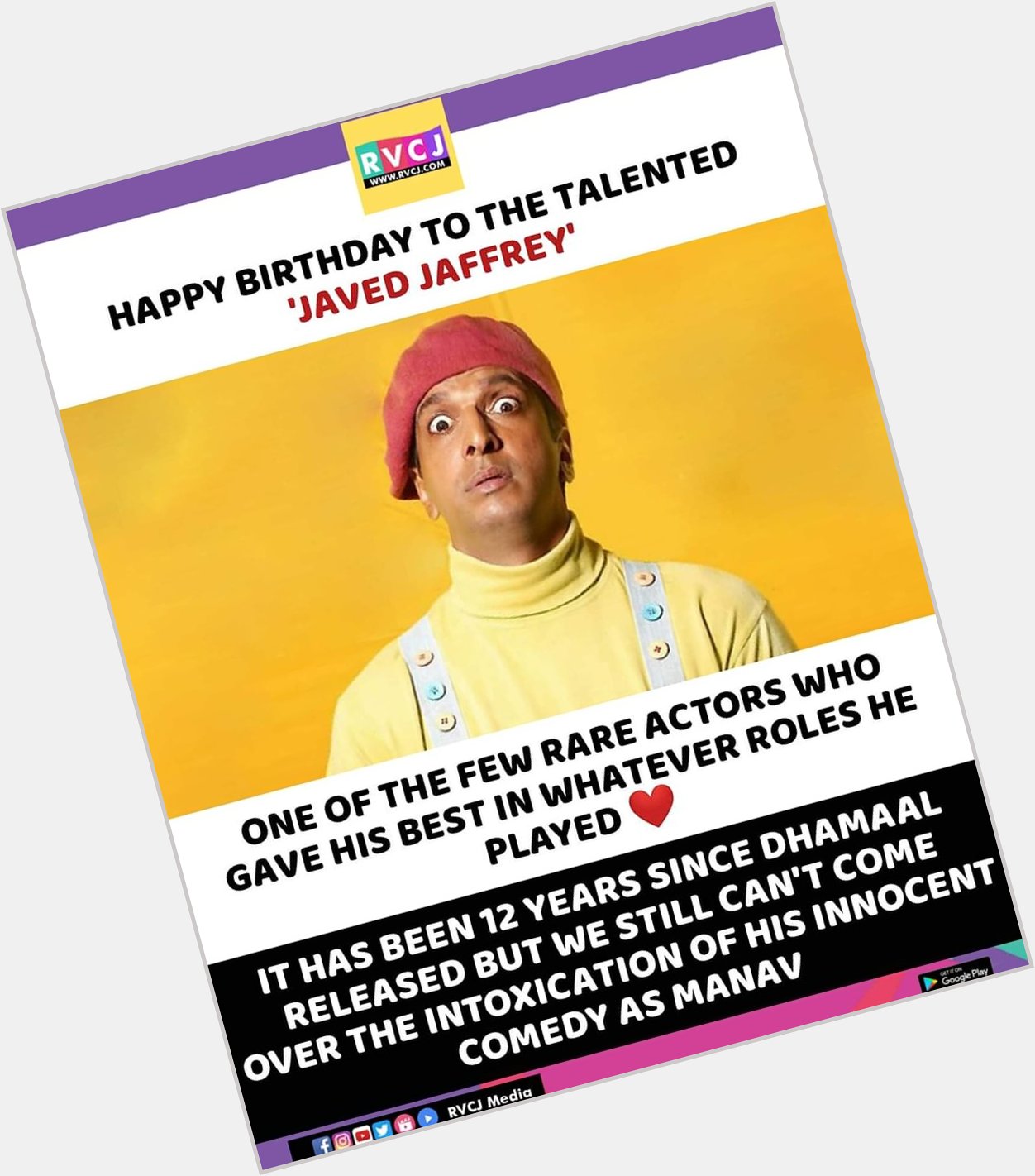 Happy Birthday Javed Jaffrey! 