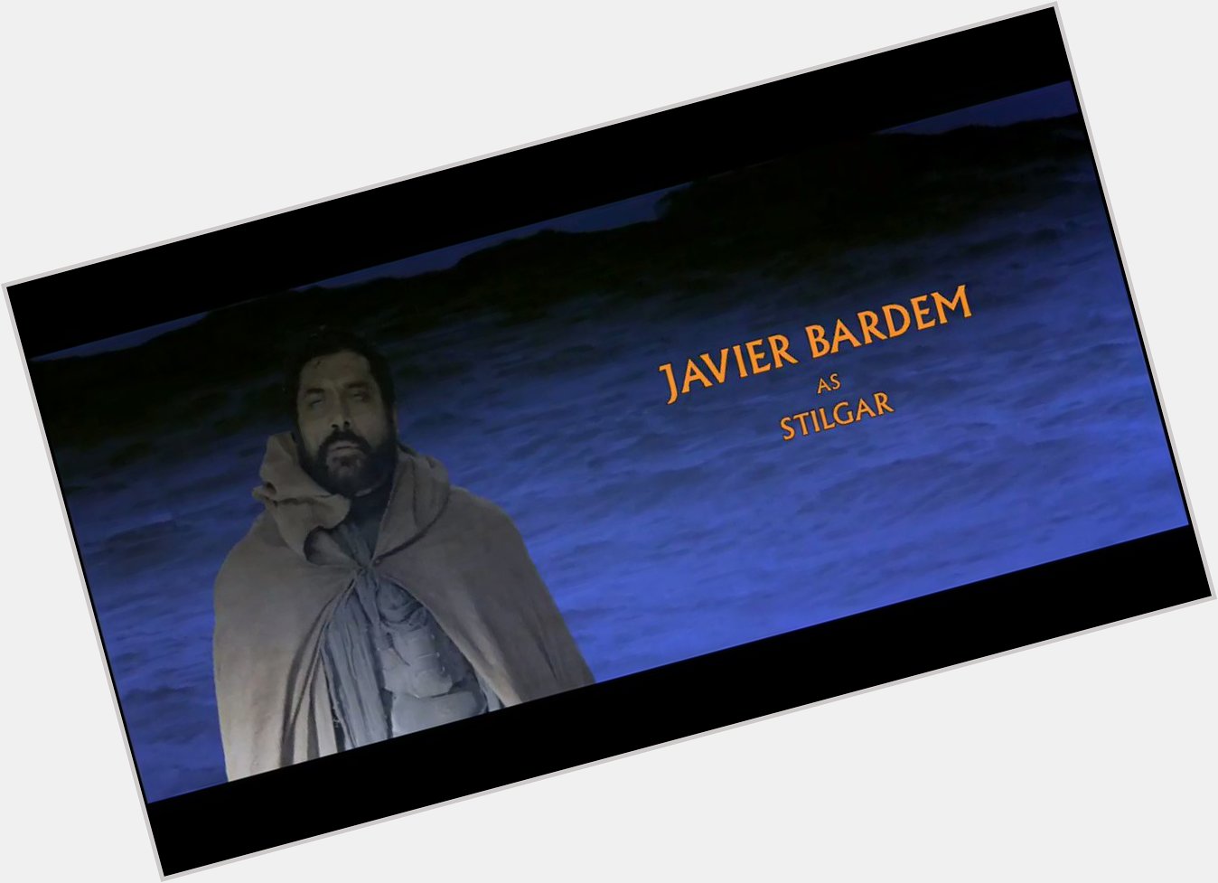 Happy Birthday to Javier Bardem! \"Do not run. You will only waste
your bodies water.\" 