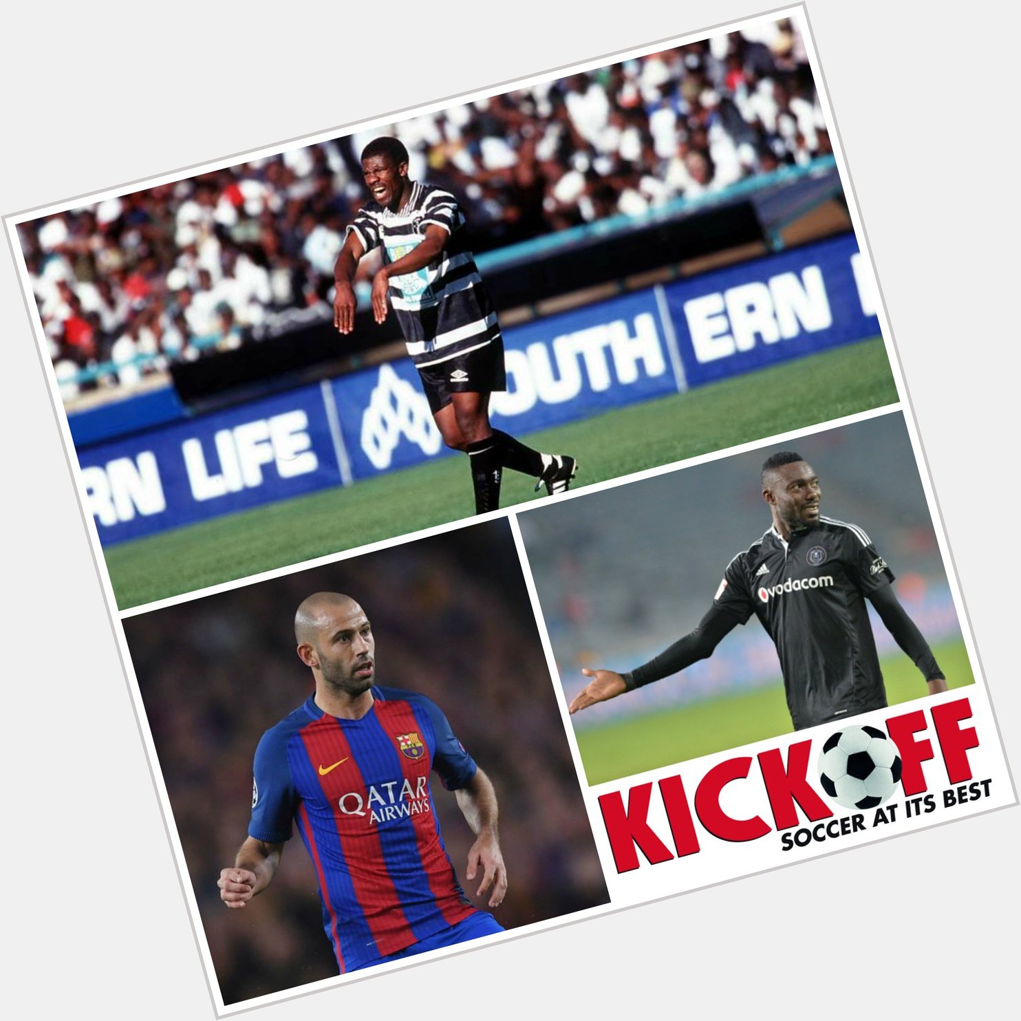 KickOffMagazine: Happy Birthday to these soccer stars Jerry Sikhosana Dove Wome Javier Mascherano  