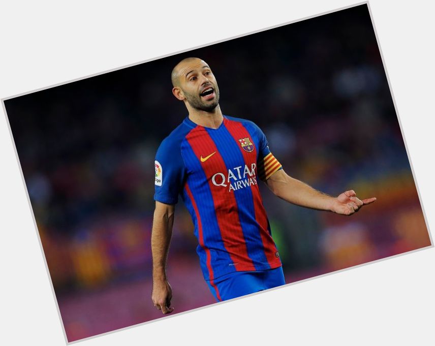 A legend is celebrating today . Happy 3  7  th birthday to Javier Mascherano.
2  0  3   games
5  titles 
