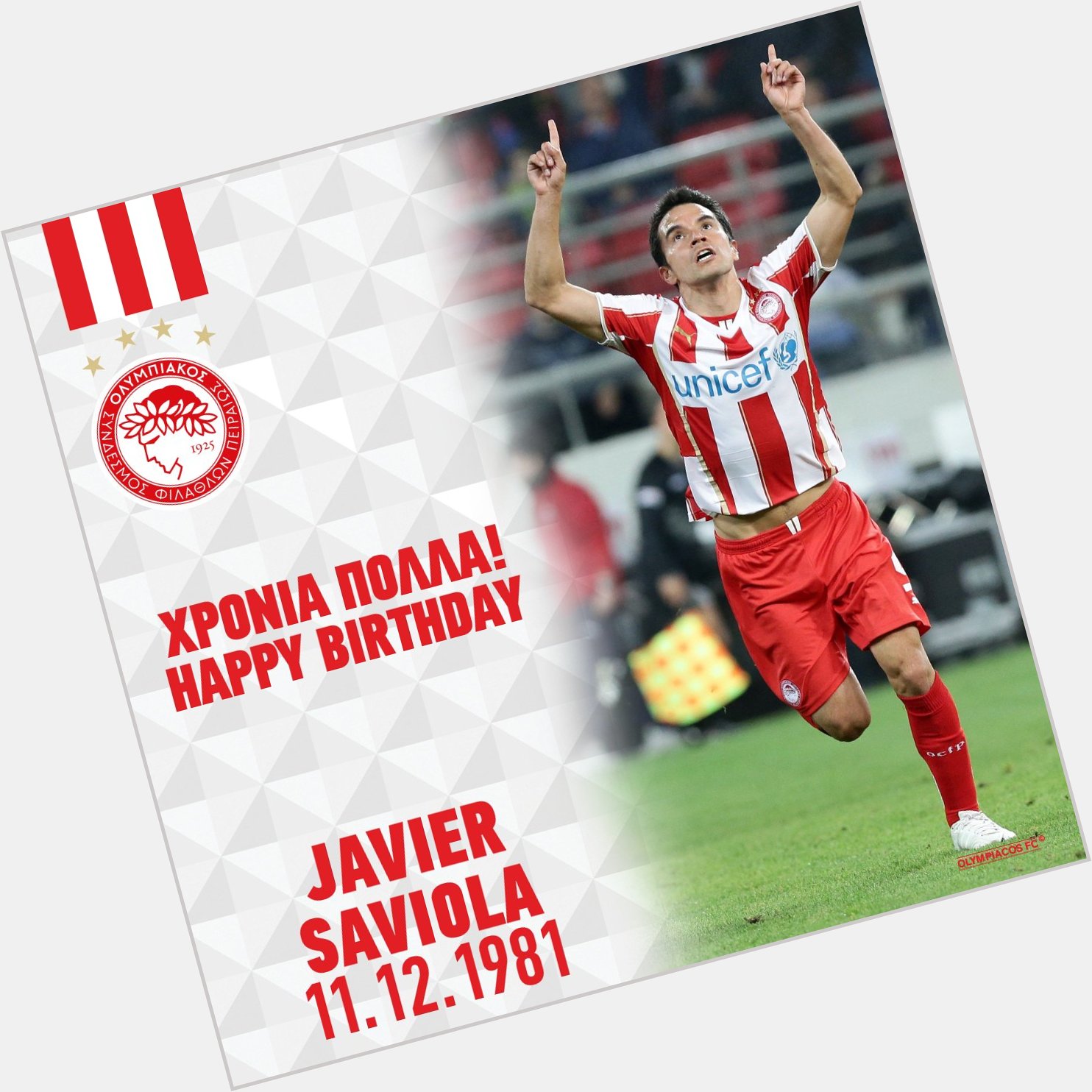                         ! / Happy Birthday Javier Saviola!    