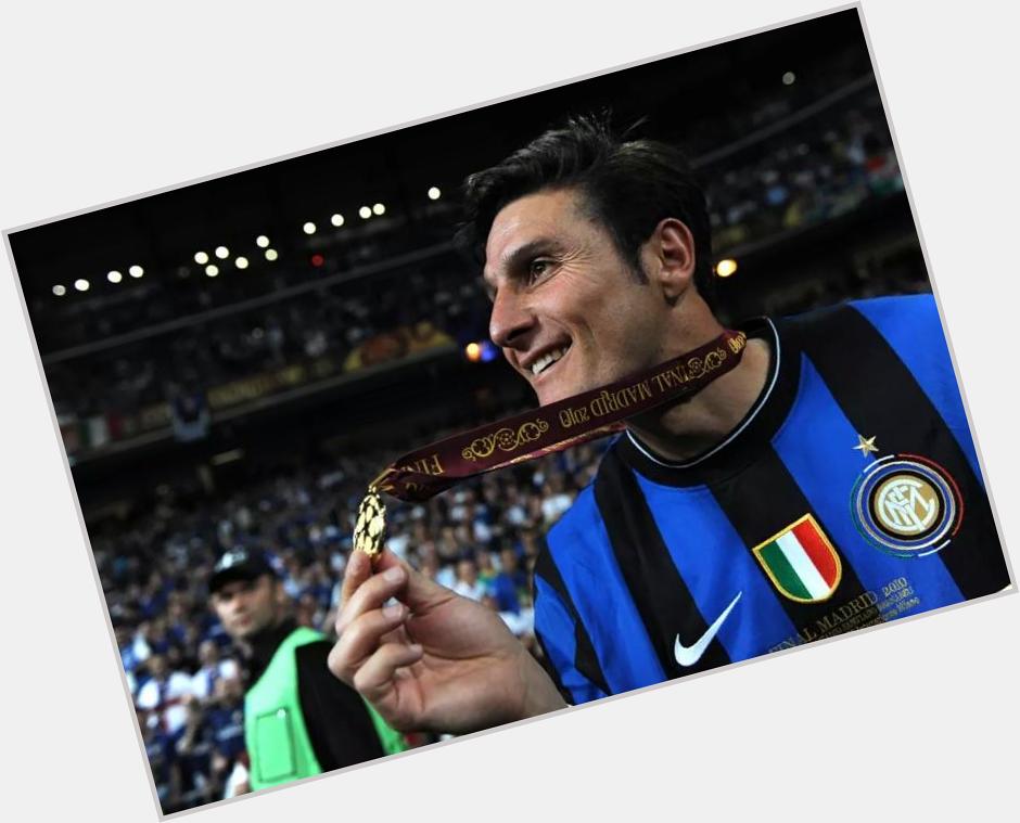 Happy birthday, El Capitano del Internazionale! Javier Zanetti! 