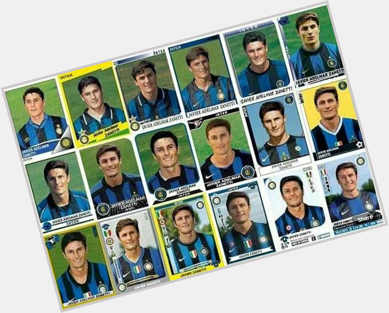 Happy 42nd birthday Javier Zanetti. 

856 appearances
5 Serie A titles
1 Champions League 
4 Coppa Italias 

Legend. 