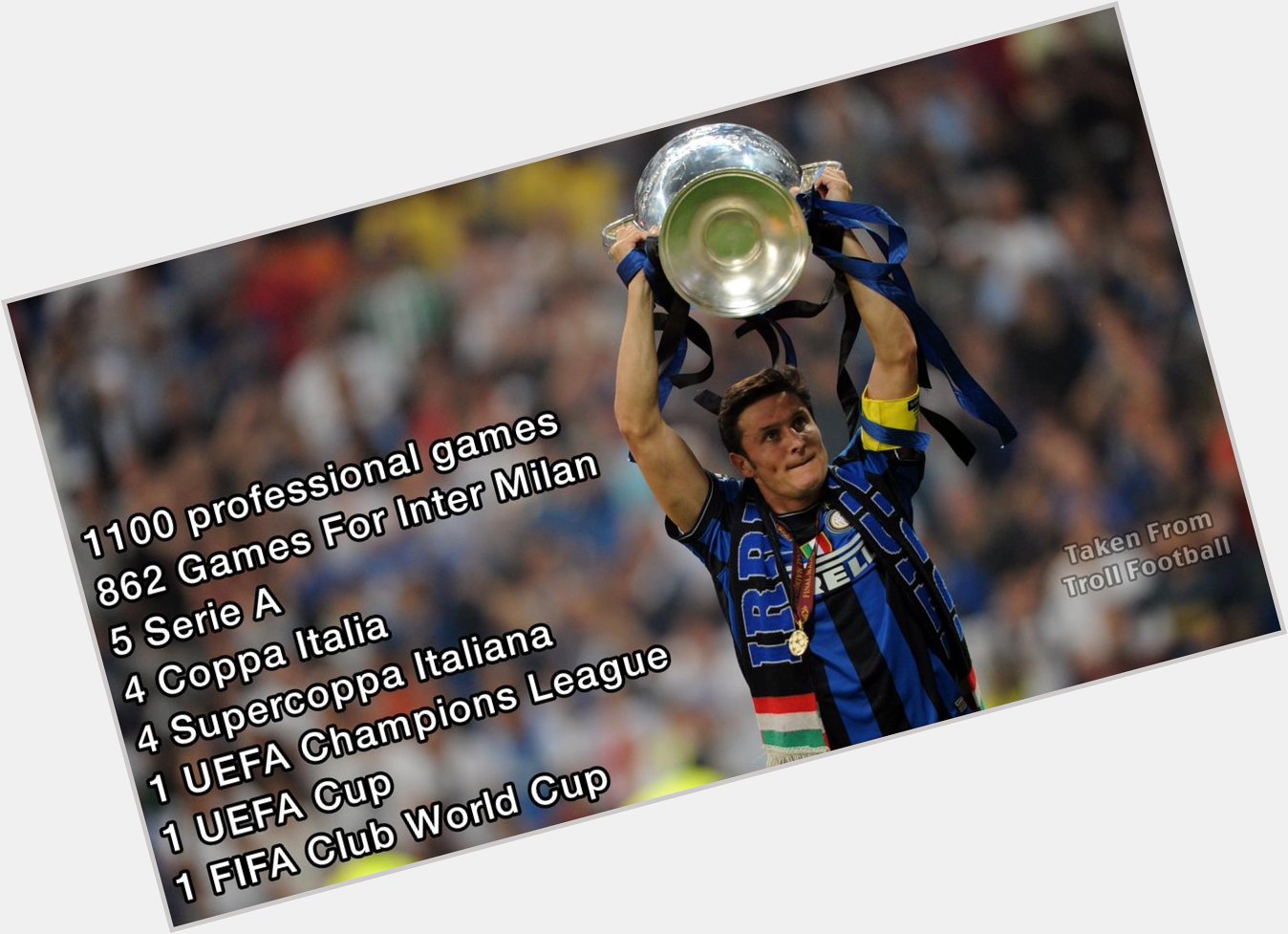 Happy birthday Javier Zanetti 