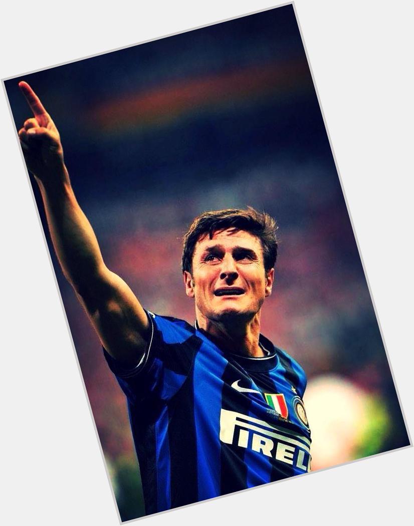 Happy 41st Birthday To Javier Zanetti!  