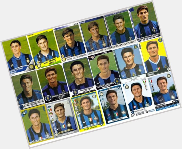 Happy 44th birthday to Javier Zanetti\s haircut 