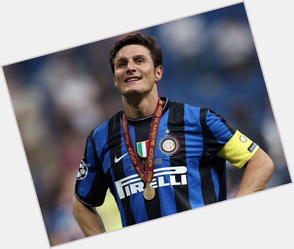 HAPPY BIRTHDAY: Javier Zanetti

- 19 seasons
- 16 trophies
- Inter Milan\s highest capped player. 