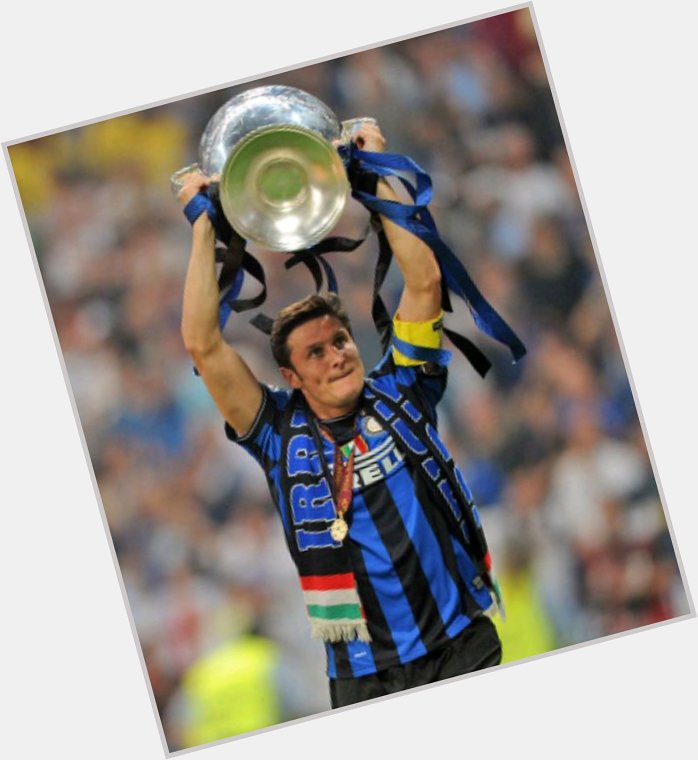 Happy Birthday To Inter Legend Javier Zanetti 45 Today 