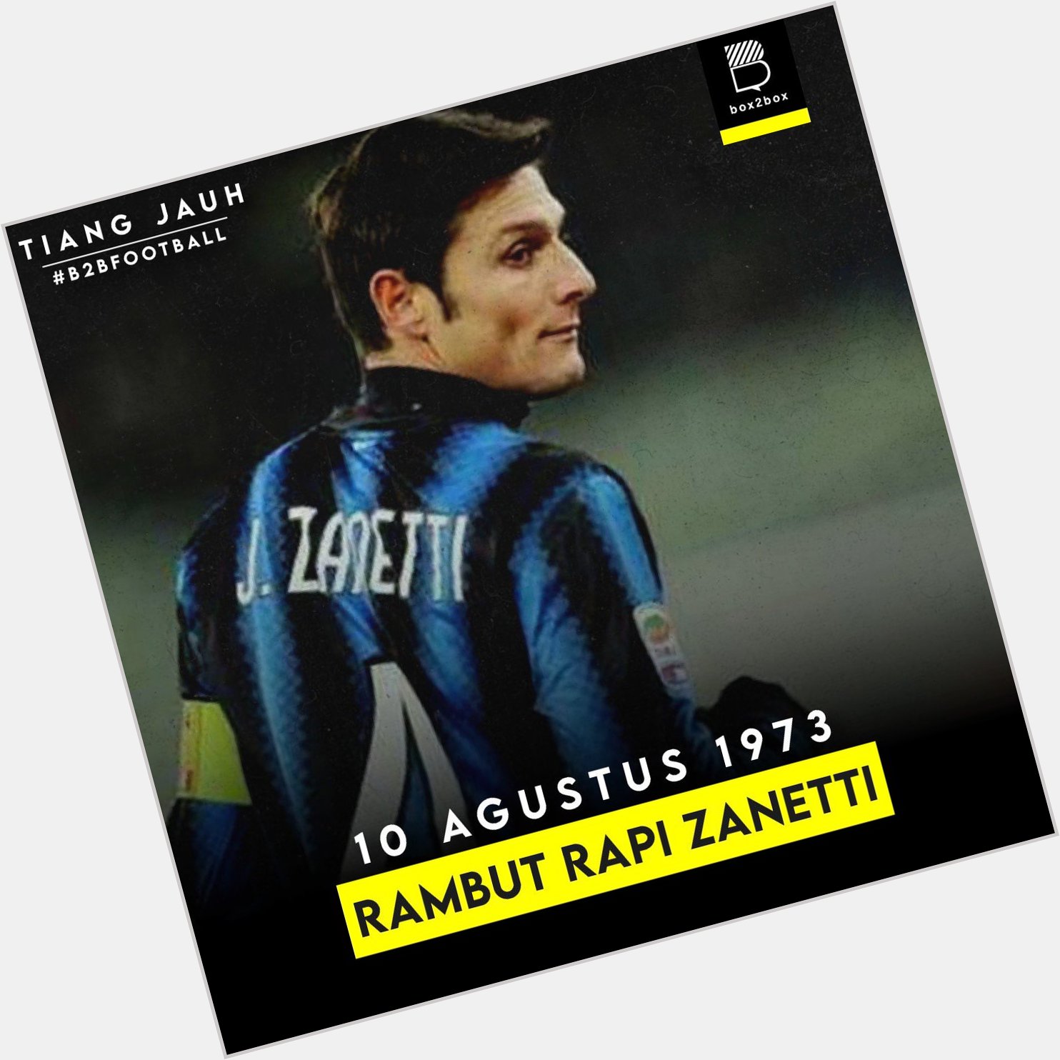 Happy Birthday, Javier Zanetti! 