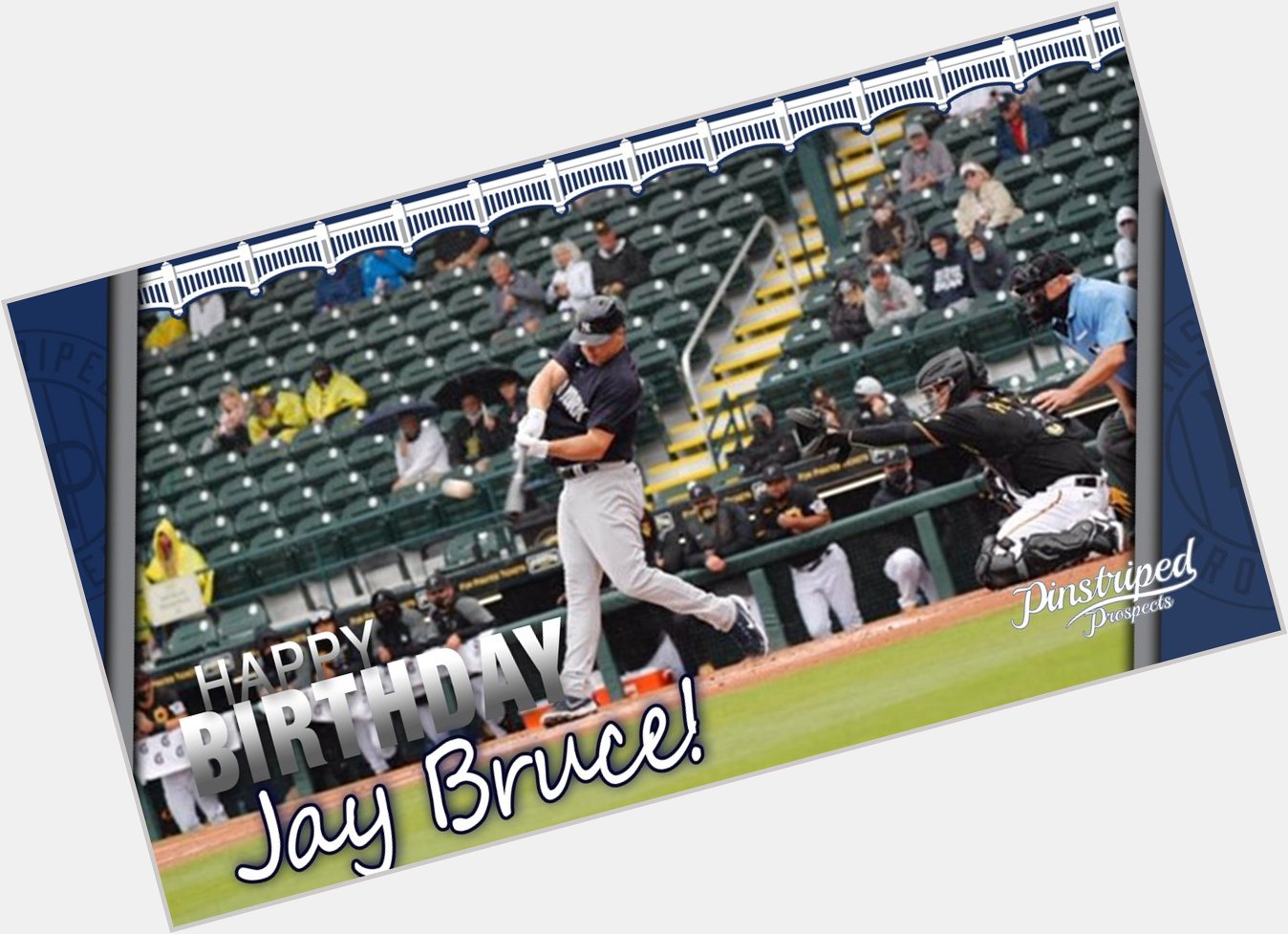Happy Birthday to Yankees first baseman Jay Bruce! 