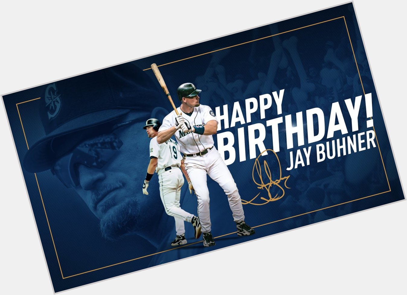 Join us in wishing Mariners Hall of Famer Jay Buhner a very happy birthday!  