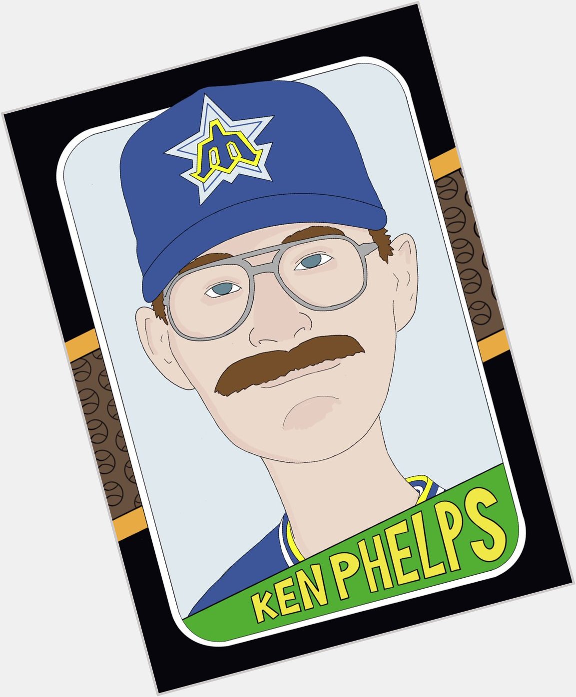 Happy Birthday Jay Buhner. I haven t drawn him so here is Ken Phelps. You re welcome! 