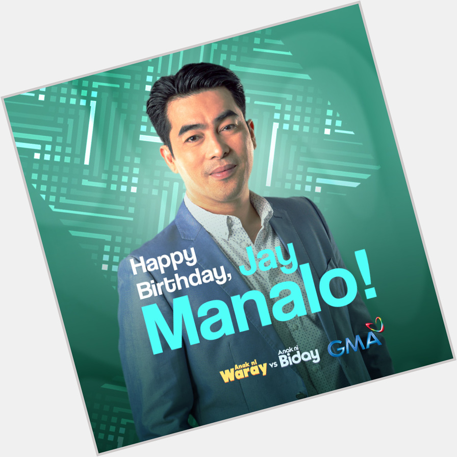 Happy birthday, Jay Manalo! Much love and well wishes from your family! 