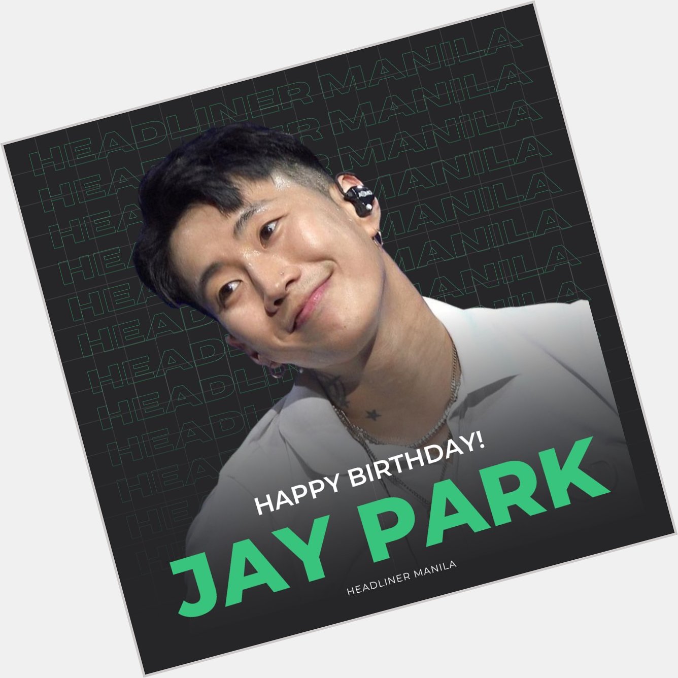 Happy Birthday to Jay Park    