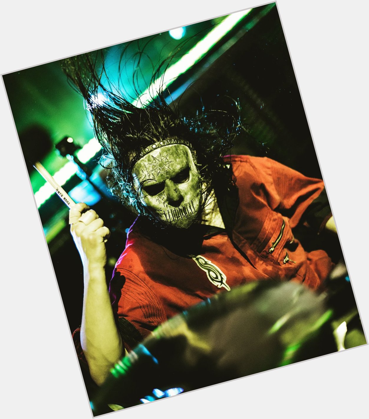 Happy Birthday Jay Weinberg drummer of the Heavy Metal band Slipknot         