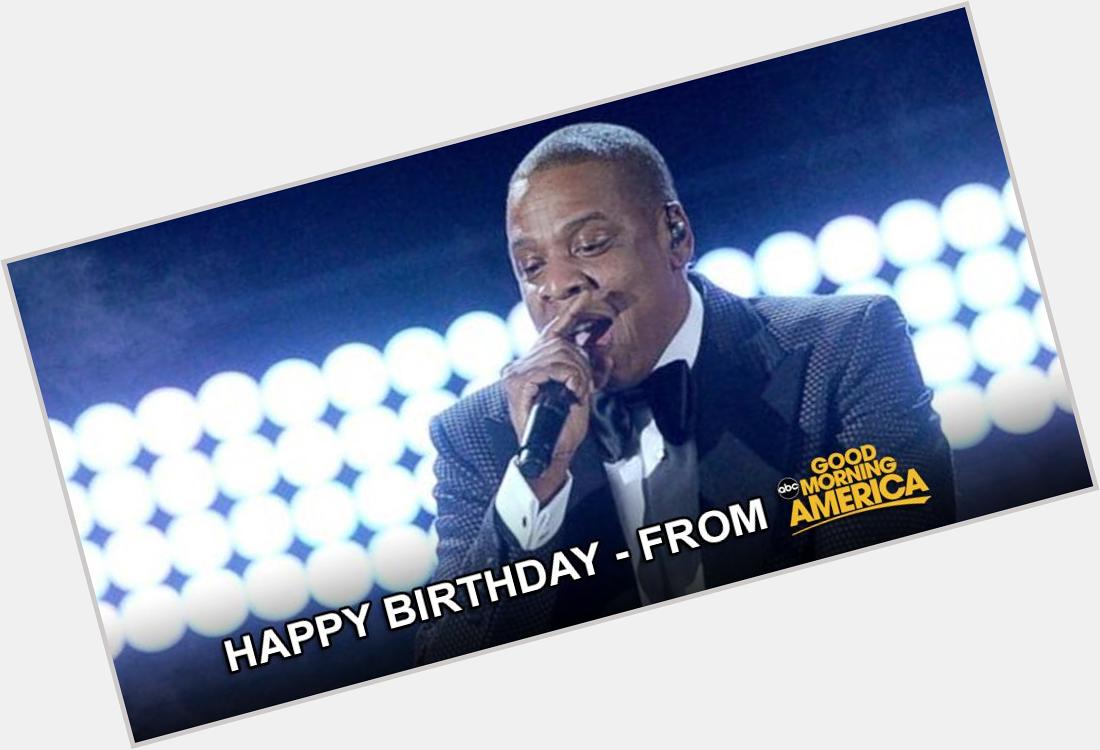 Hey Jay Z ( Happy Birthday!

Remessage to show him some birthday love. 