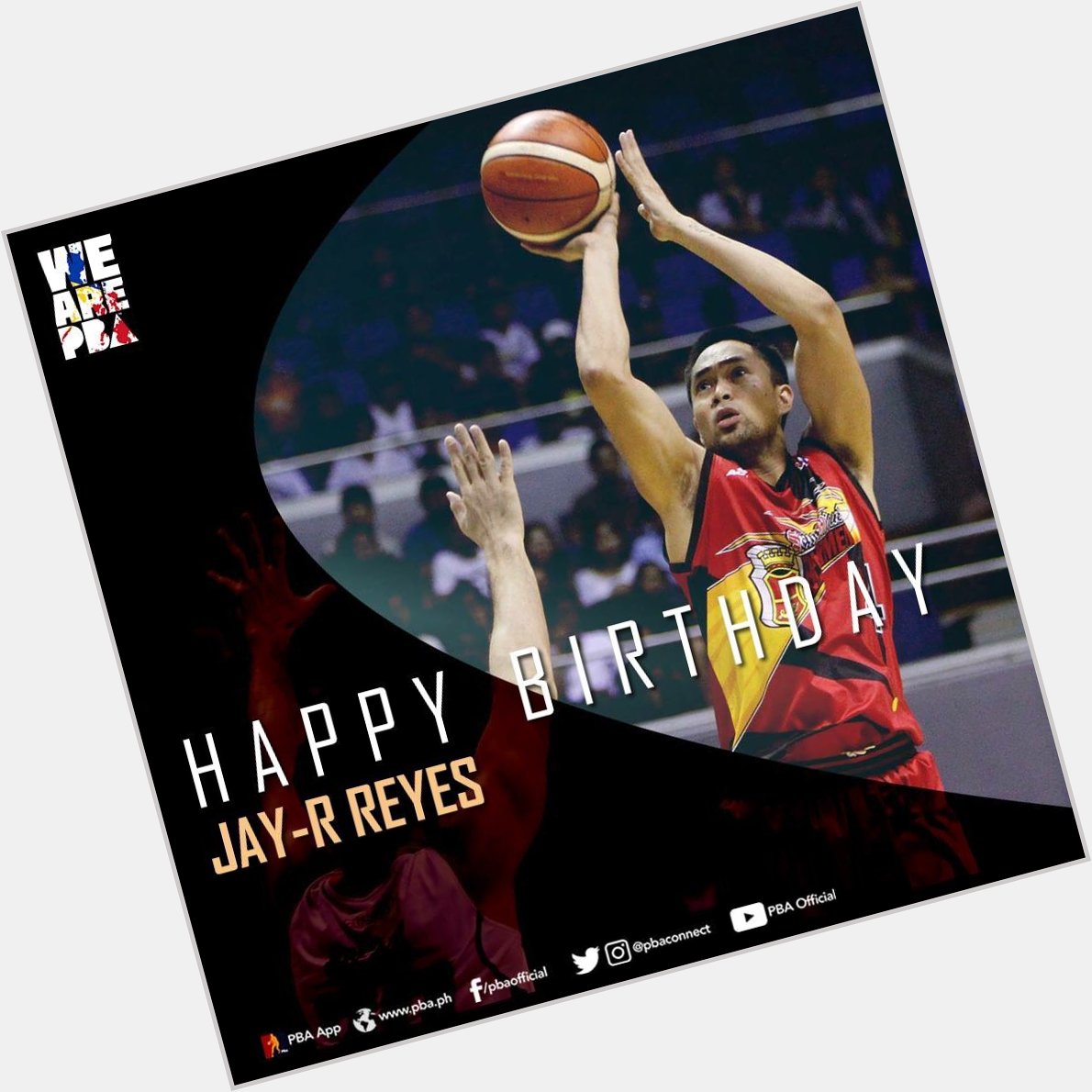 Happy birthday to \s Jay-R Reyes! 