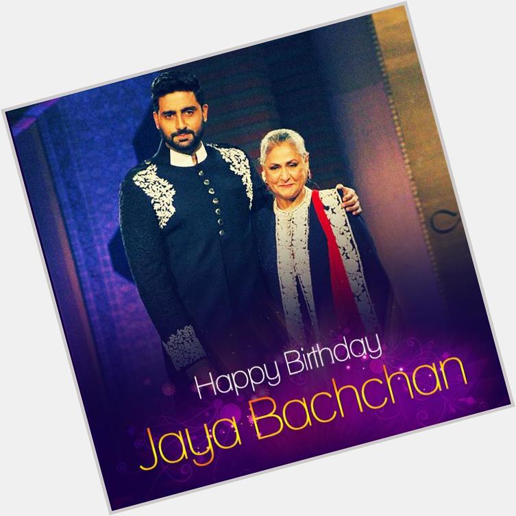 Here\s wishing the evergreen Jaya Bachchan, a very happy birthday & loads of love!    