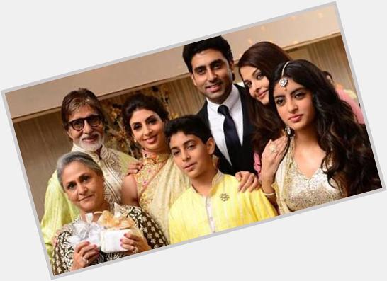 Happy birthday jaya Bachchan  aishwarya rai familys 
