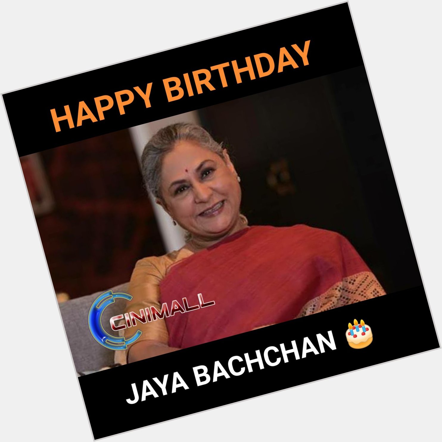 Happy Birthday To Legendary Actress Jaya Bachchan     