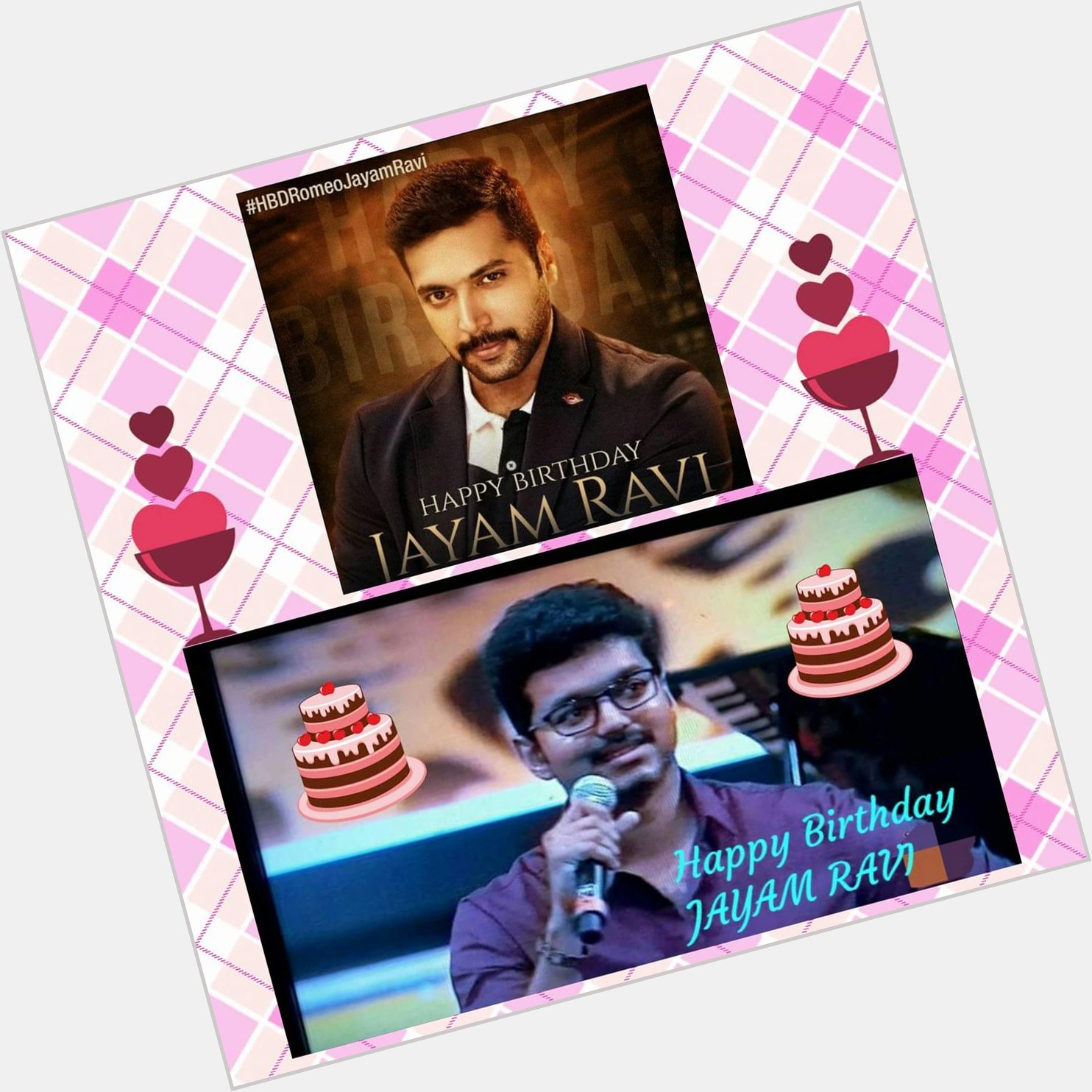 Wish you happy birthday actor Jayam Ravi garu 