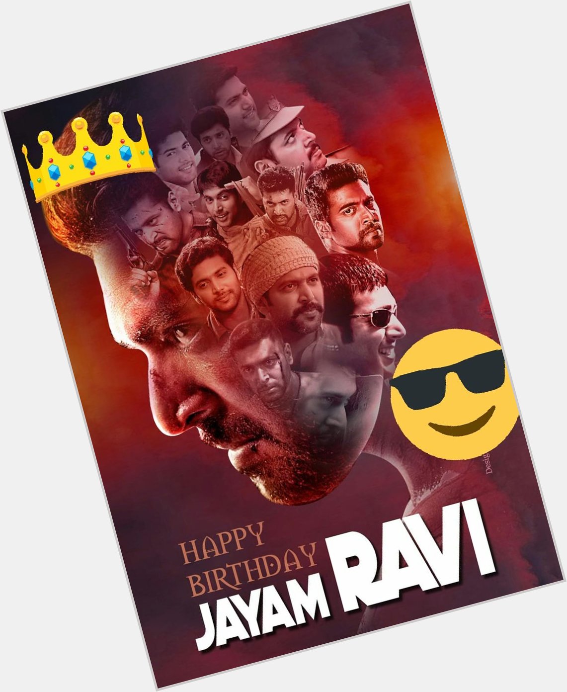 Happy birthday jayam ravi from nani anna fans    