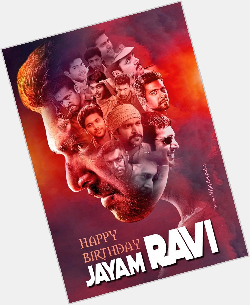 Happy Birthday Jayam Ravi 
