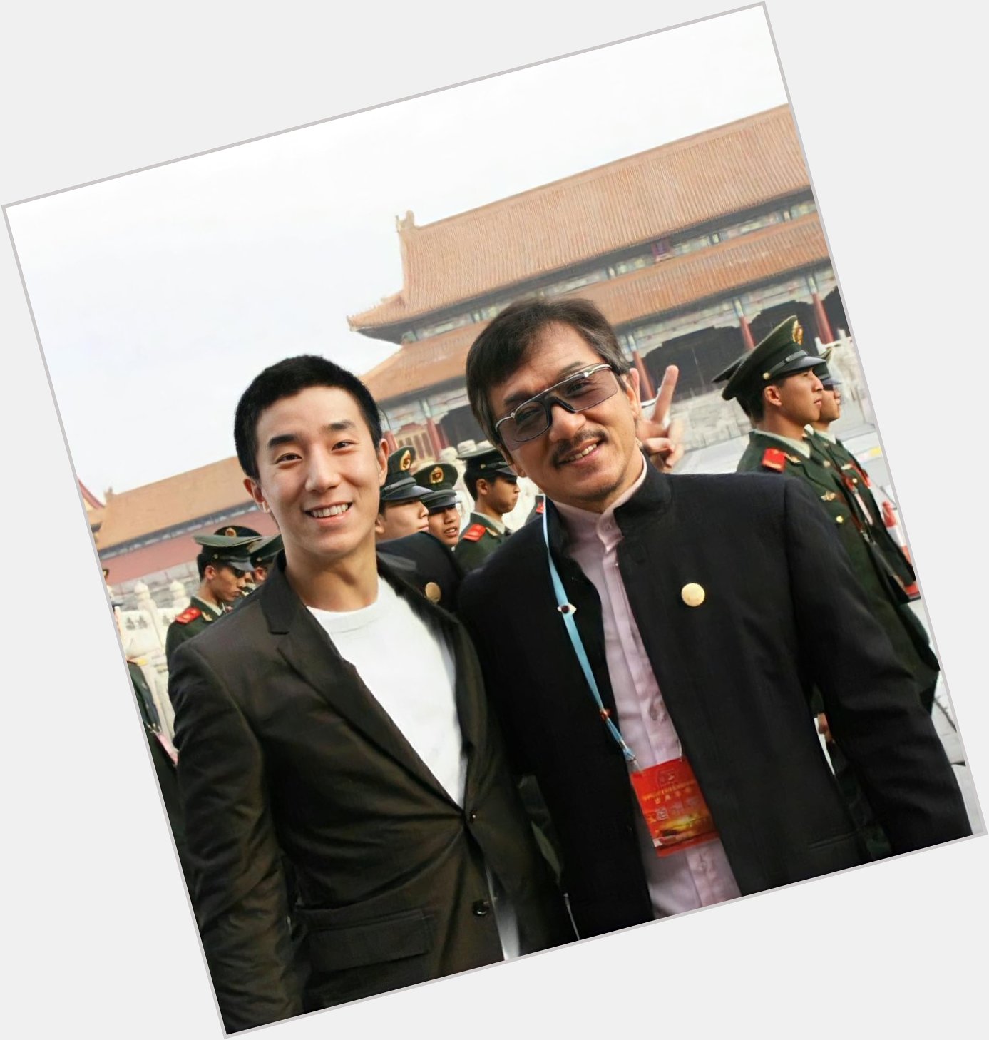 Happy 38th Birthday Son     Jackie Chan and Jaycee Chan. 