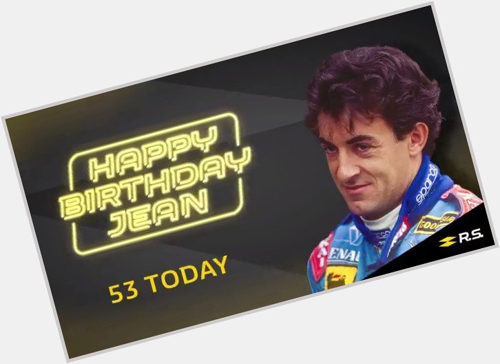 Happy birthday Jean Alesi!  