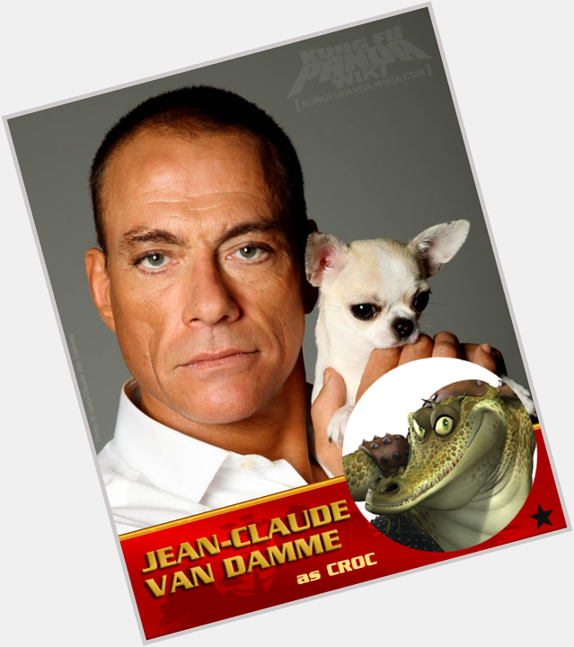 Happy birthday to Jean-Claude Van Damme ( voice of Master Croc in  