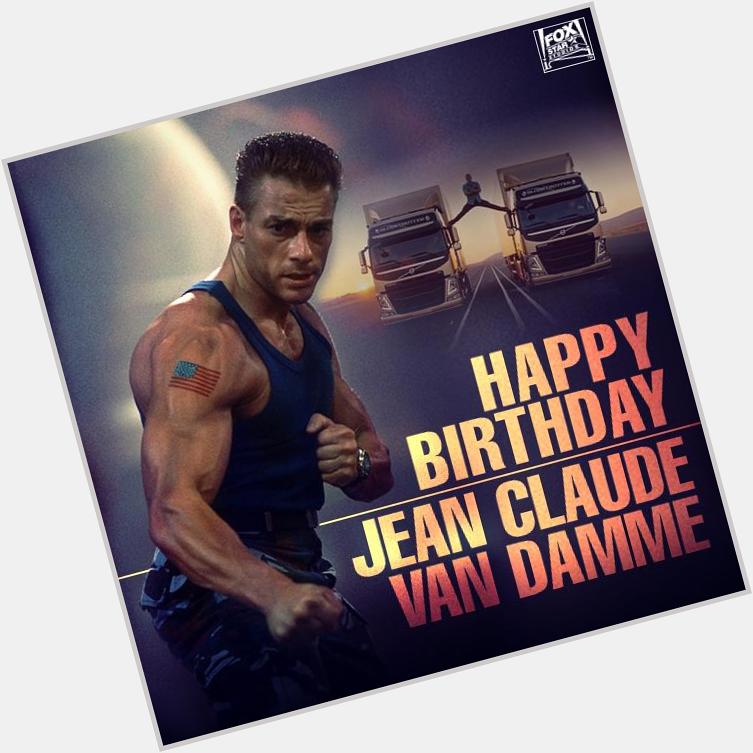 Wishing the action man of Hollywood, Jean-Claude Van Damme a very Happy Birthday! Sending in your wishes below 