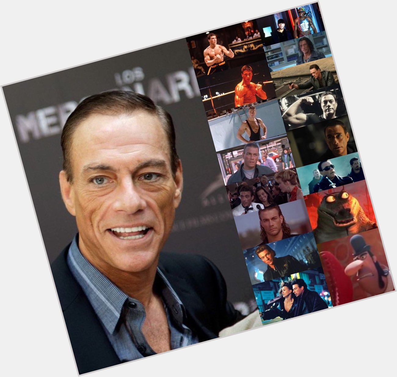 Happy 62nd Birthday to Jean-Claude Van Damme! 