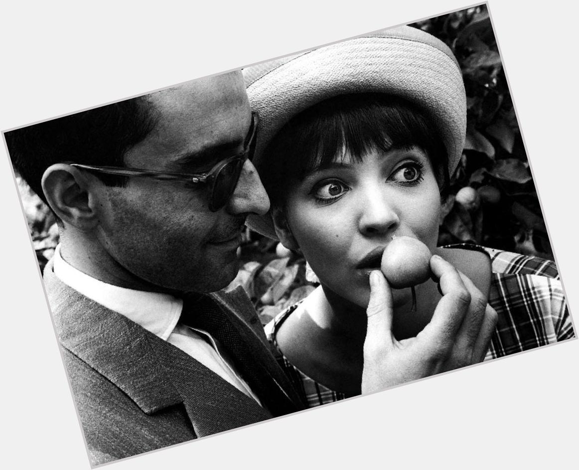 Happy Birthday to Jean-Luc Godard! Born in 1930. Here he is with 1960s wife and muse Anna Karina. 