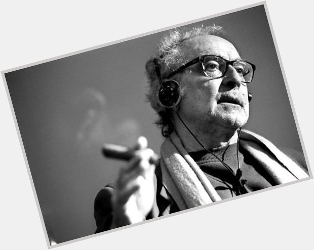    Happy birthday to a great cinéaste ~ Jean-Luc Godard is 85 today :-) 