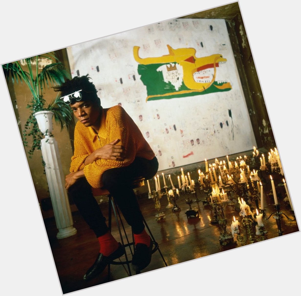 \"The more I paint, the more I like everything.\" Happy birthday, Jean-Michel Basquiat!  