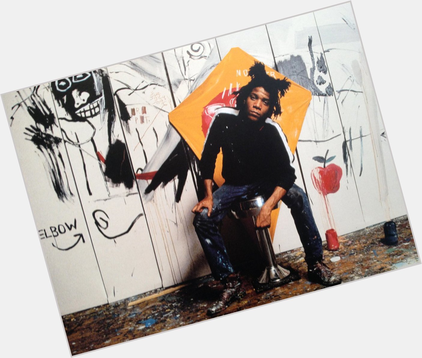 Happy Birthday Jean Michel Basquiat, born in 1960! 
