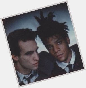Happy Birthday Jean-Michel Basquiat seen here with his close friend 